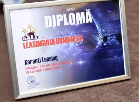 In cadrul Galei Leasingului Romanesc, organizata de trustul Finmedia