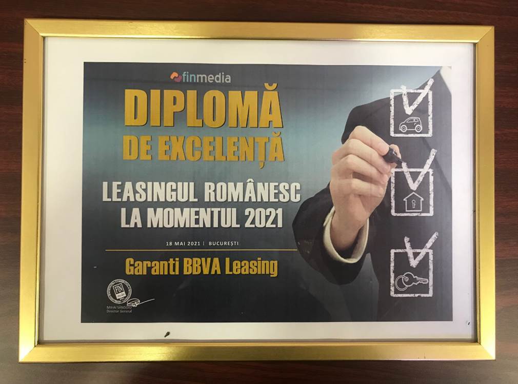 Garanti BBVA Leasing a fost premiată pentru "Abordarea curajoasă.."